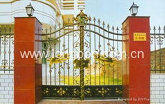 iron swing gate