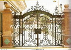 iron sliding gate