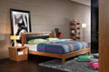 Eco-Friendly Modern Carbonized Bamboo home furniture bedroom hotel  Beds 3