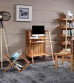 Natural simple bamboo furniture bedroom hotel wardrobe cabinet 3