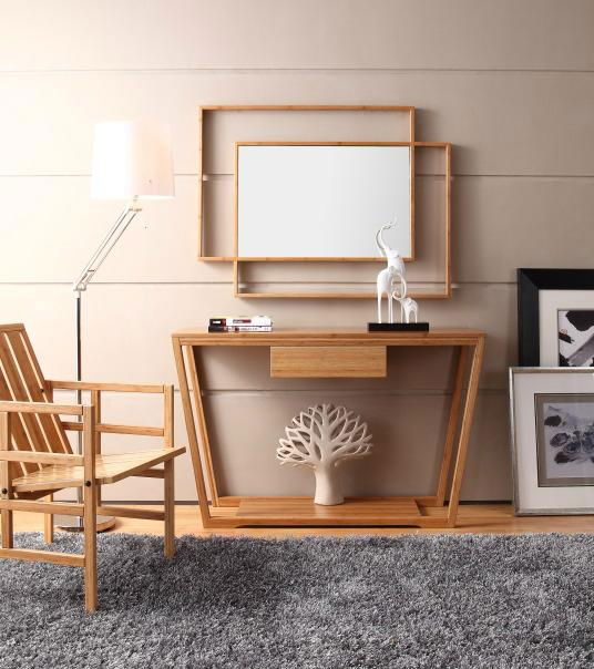 Simple perfect design bamboo home computer desk 3
