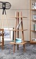 Stylish modern bamboo living room leather sofa sets 4
