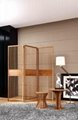 Stylish modern bamboo living room leather sofa sets 5