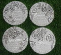 Garden decoration White Round Sharp 5