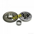GY6125 150 startup disk overrunning clutch Starter Gear for Scooter Moped