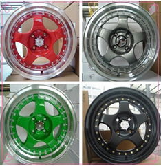 High performance replica alloy wheel