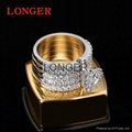 Luxury personality female wedding party diamond ring wedding rings wedding bands 1