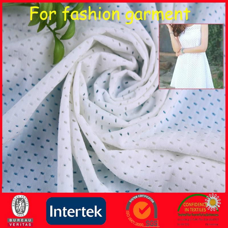 Knitting stretch textile nylon lycra mesh Fabric (JNE3109)