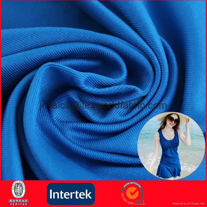 Lycra and Nylon Spandex Swimsuit Fabric (WNE1102) 2