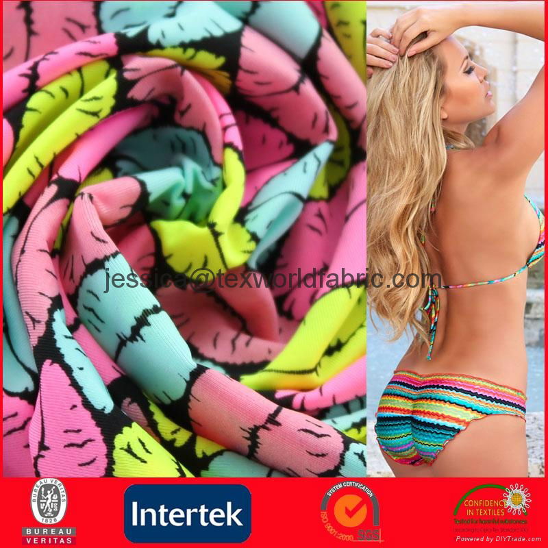 Knitted Nylon Elastic Stretch Spandex Fabric for Underwear (JNS018) 2