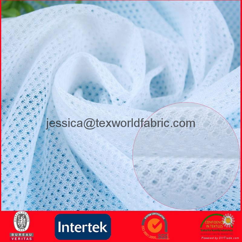 100%Polyester Tricot Mesh Lining Fabric for Sportswear (JP2101) 3