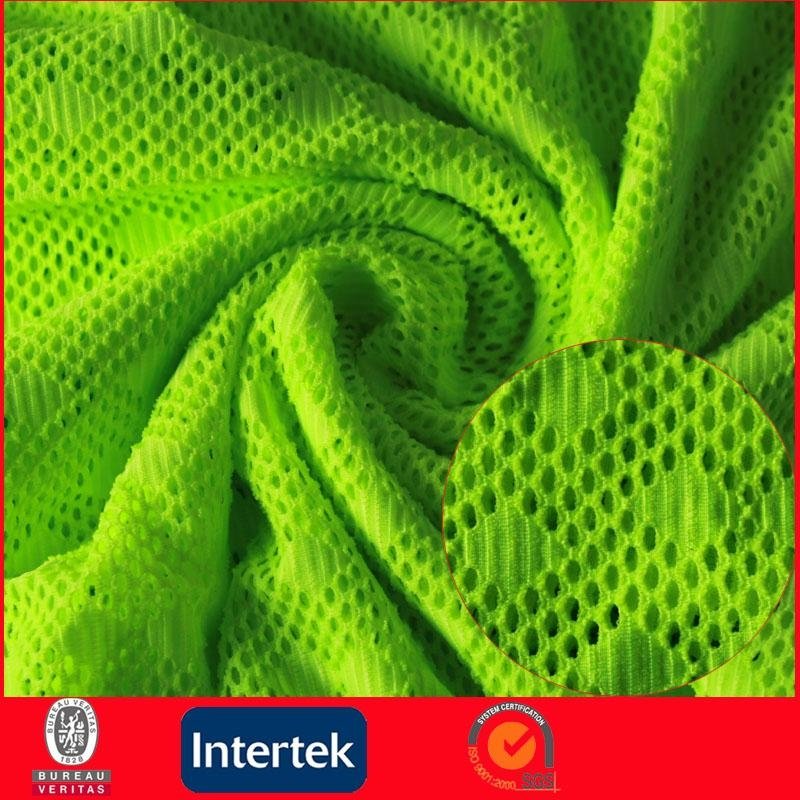 Knitting stretch textile nylon lycra mesh Fabric (JNE3109) 4
