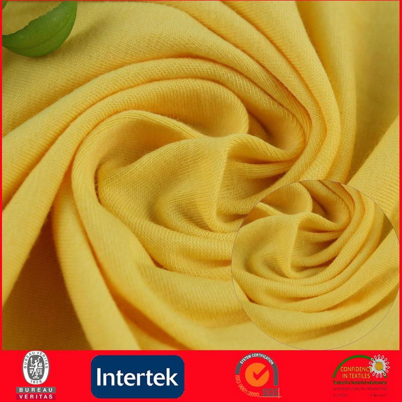 Any color Cotton Spandex Knitting Fabric (WCE1105) 2