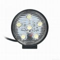 18W Round LED work light led car light 1