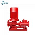 供應濟南消防泵XBD12.5/5G-L 國標3C認証立式消防水泵 2