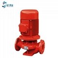 供應濟南消防泵XBD12.5/5G-L 國標3C認証立式消防水泵 3