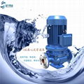 廠家直銷ISG立式管道泵空調IRG熱水循環泵單級單吸管道離心泵水泵 2