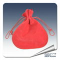 Factory supply custom gift pouch with drawstring 2