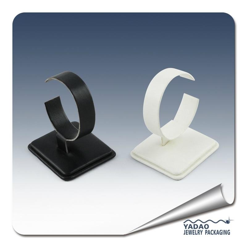 High quality leatherette display stand for watch or bangle with factory price 2