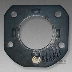 China SAE 1020 Steel Spindle Flange Hardware Stamping