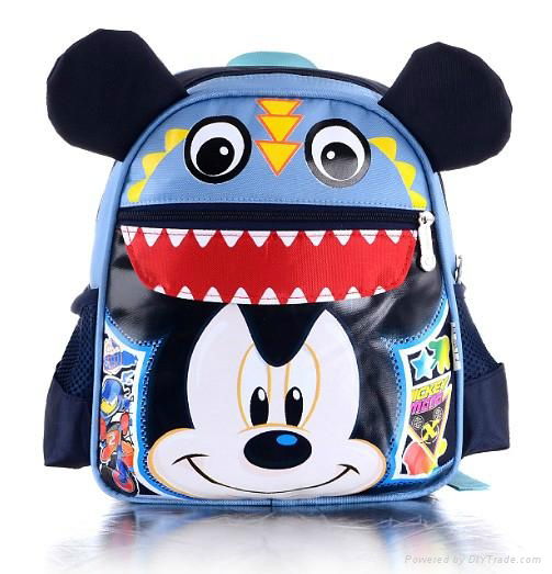 Hot Sale Lovely Cartoon Animal Cute Shape Schoolbag For children 2