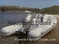 Aqualand RIB Boat Sports Boat rigid inflatable boat Rescue Boat