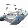 Rib boat pleasure boat Hypalon  INFLATABLE sports  BOAT