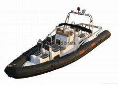 RIB BOAT  RIGID INFLATABLE BOATVMilitary RIB patrol boat