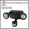 2*12 W Outdoor wall mounted motion