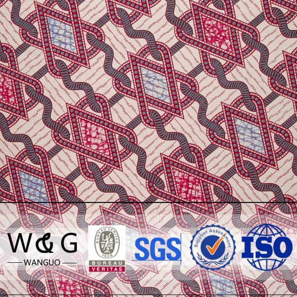 WHOLESALE 100% COTTON AFRICAN WAX PRINTS FABRIC 6 YARDS 2