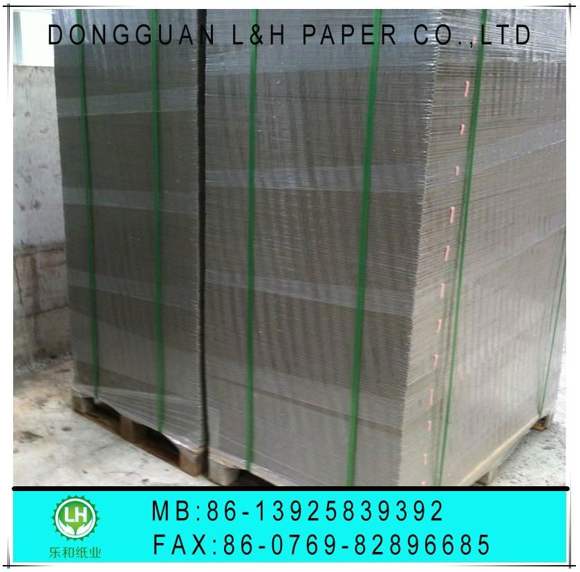 550GSM duplex grey paperboard 2