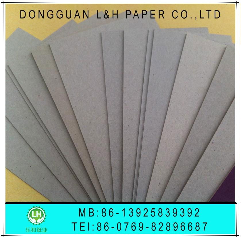 550GSM duplex grey paperboard 5