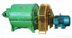Centrifugal screen for pulp paper making industry