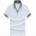 Custom Mens Polo Shirt Promotional White Cotton Polo Shirt Factory 1