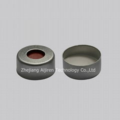 Crimp top aluminum cap