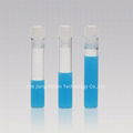 1ml clear shell vials, 8mm PE-Plug,