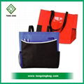 With Pocket and Zipper Non Woven Promotional Shopping Bag 1