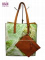 Print Flower High Capacity Shopping Bags