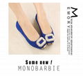 Free shipping saie new pearl style women's casual shoes  5