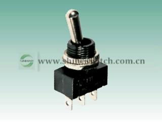 Shanghai Sinmar Electronics KND1-302 Toggle Switches 6A250VAC 9PIN Solder Termin 5