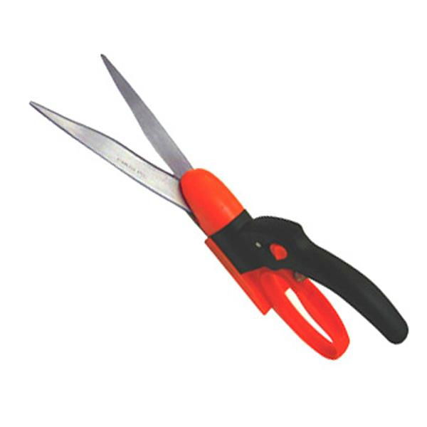 360° Swivel Stainless Steel Grass Shears - Wavy Blade(3159S)