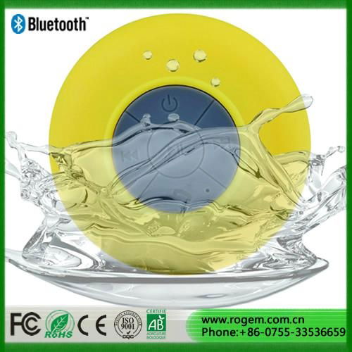 2014 High Quality Waterproof wireless Shower Bluetooth speaker 2