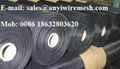 Black wire cloth or Black wire mesh