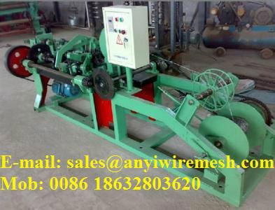 Double Reverse twisted Barbed Wire Machine  4