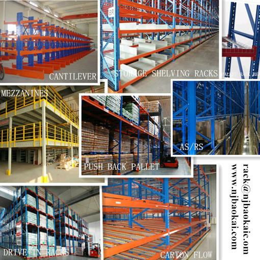 Heavy Duty Metal System Warehouse Storage Pallet Rack 3