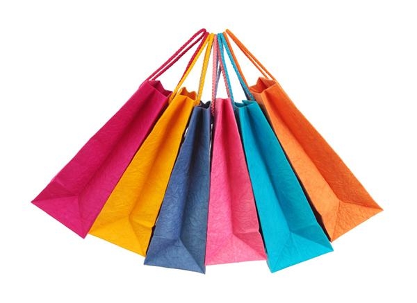 High Quality Custom Red Printing Kraft Paper with String Handle Shopping Bags 1