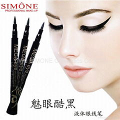 Waterproof professional liquid eyeliner pen Felt Tip 24 hours long lasting Black