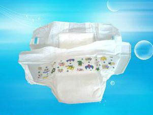 2014 new brand non woven fabric cotton nappies baby diapers 3