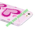 Glitter Powder Romantic Pattern PC Hard Case for iPhone 6 5.5 Inch (Heart Shape) 4