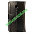 Crazy Horse Texture Flip Stand Leather Case For Motorola Moto E XT1021 Dual SIM 